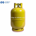 Fábrica disponible del tanque del cilindro de gas del helio con la válvula y la cabeza del quemador